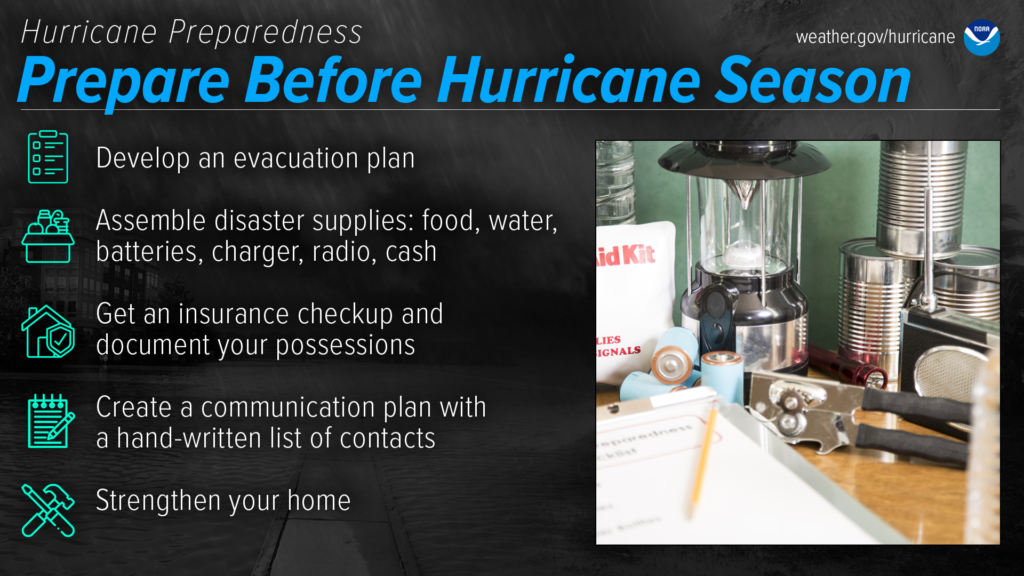 Hurricane Preparedness by NOAA